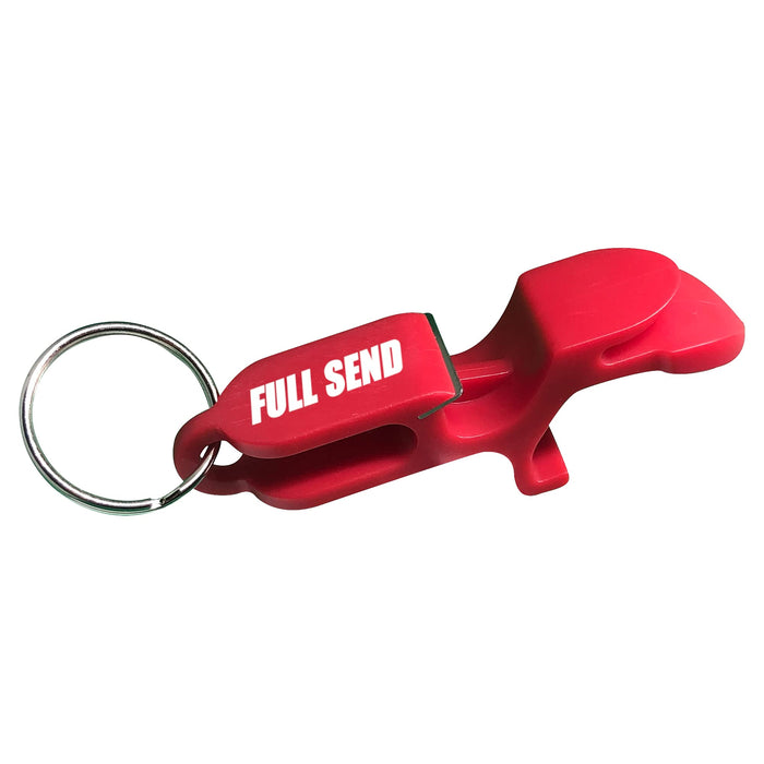 SHEBAM Full Send Red Shotgun Tool Bottle Opener Nelk Boys — CHIMIYA